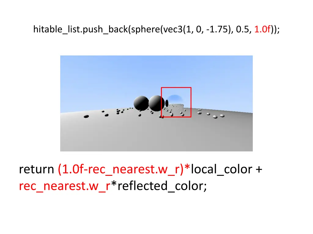 hitable list push back sphere vec3