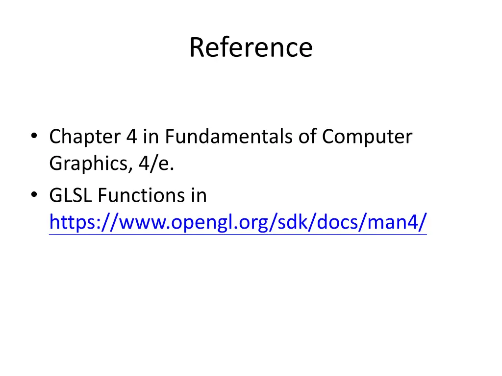 reference