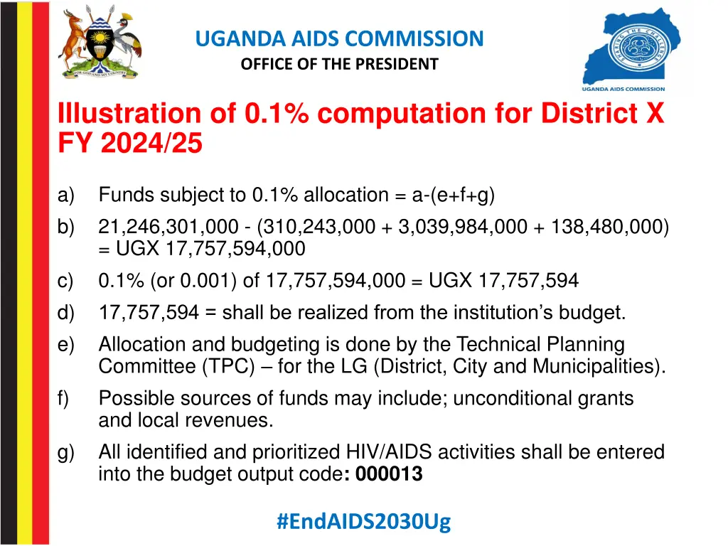 uganda aids commission office of the president 6