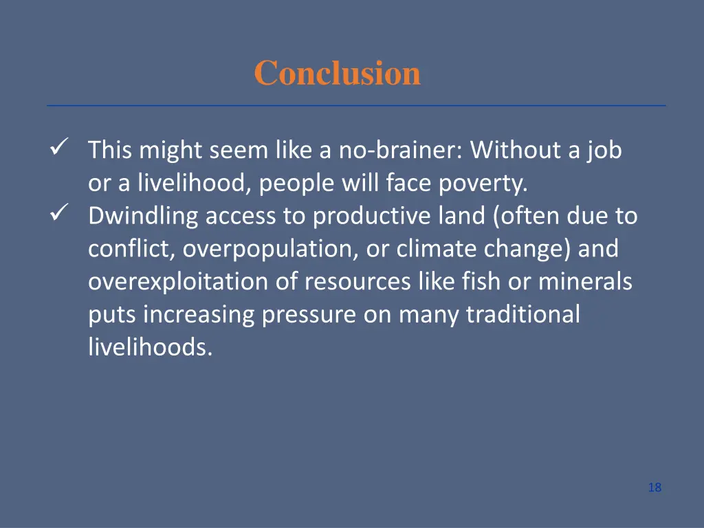 conclusion