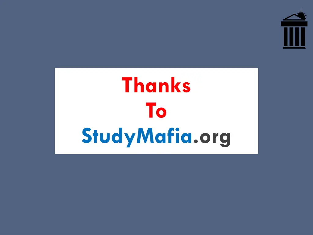 thanks to