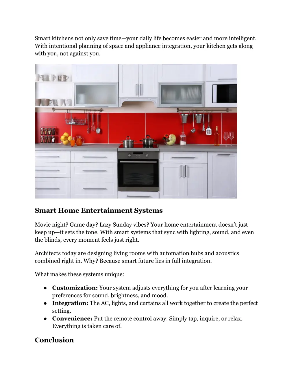 smart kitchens not only save time your daily life