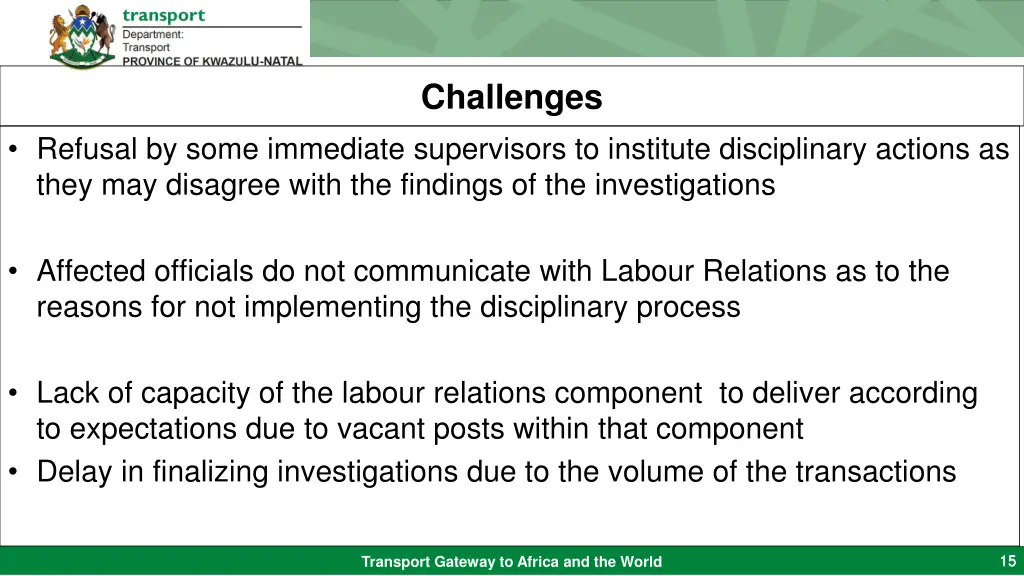 challenges