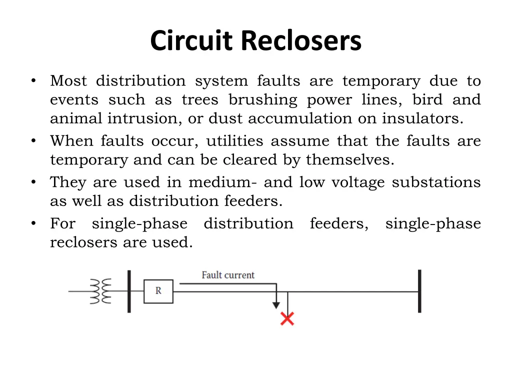 circuit reclosers