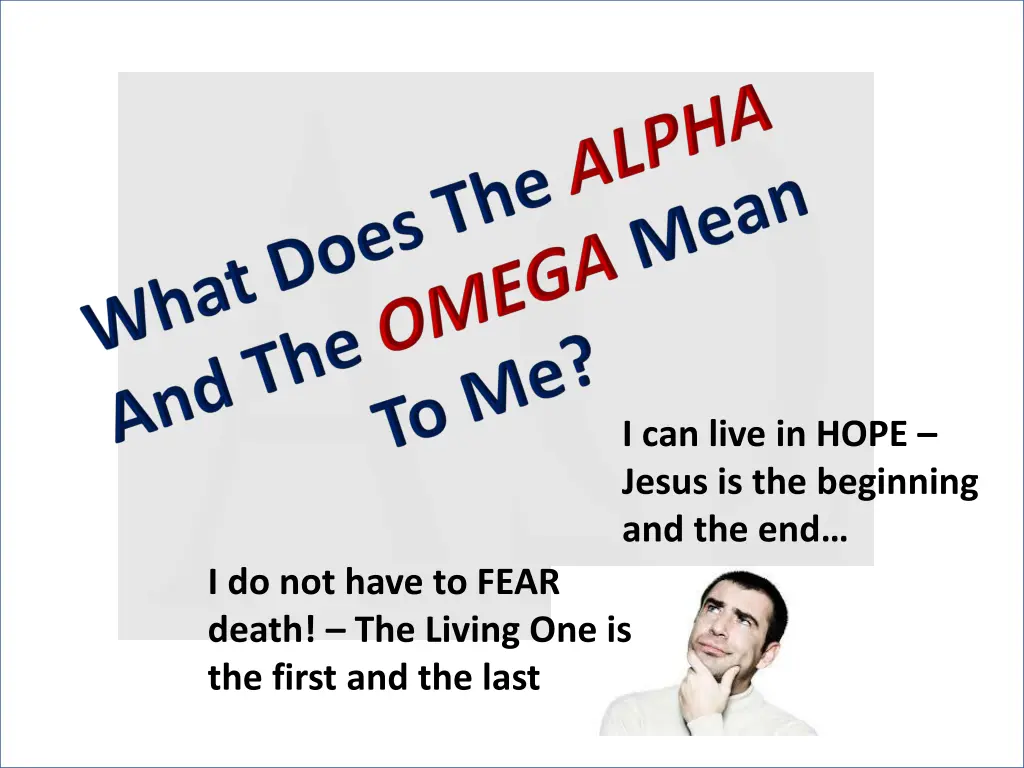 i can live in hope jesus is the beginning