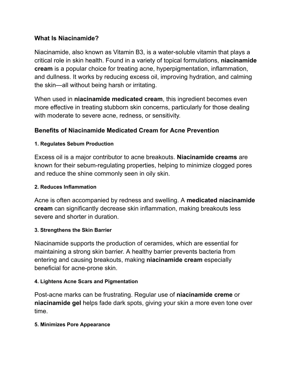 what is niacinamide
