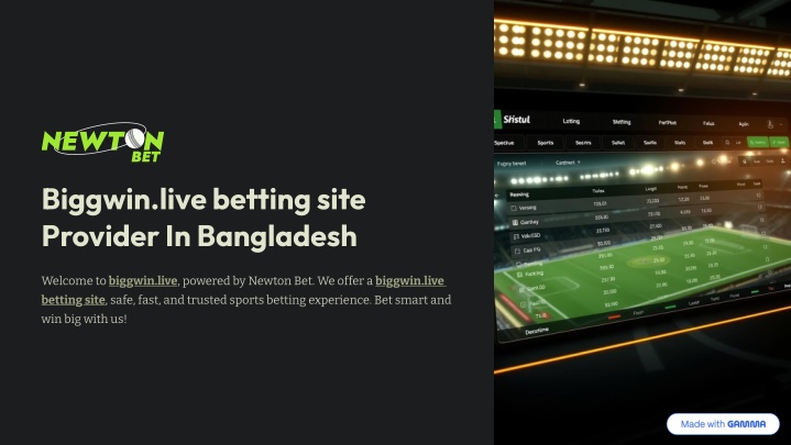 biggwin live betting site provider in bangladesh