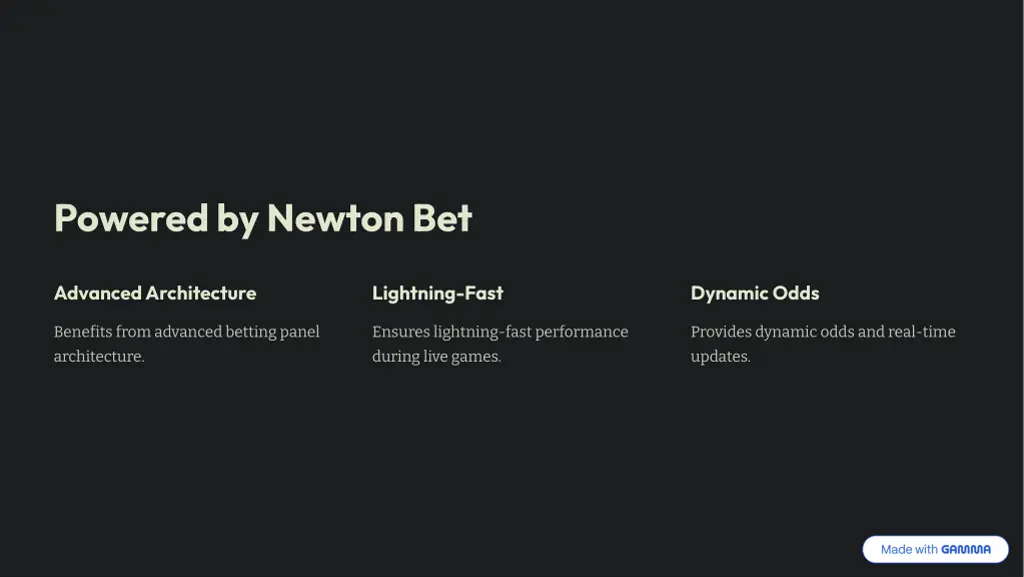 powered by newton bet