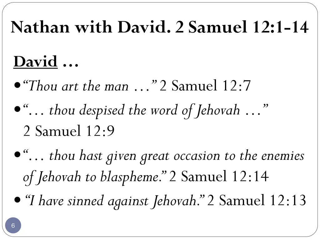 nathan with david 2 samuel 12 1 14