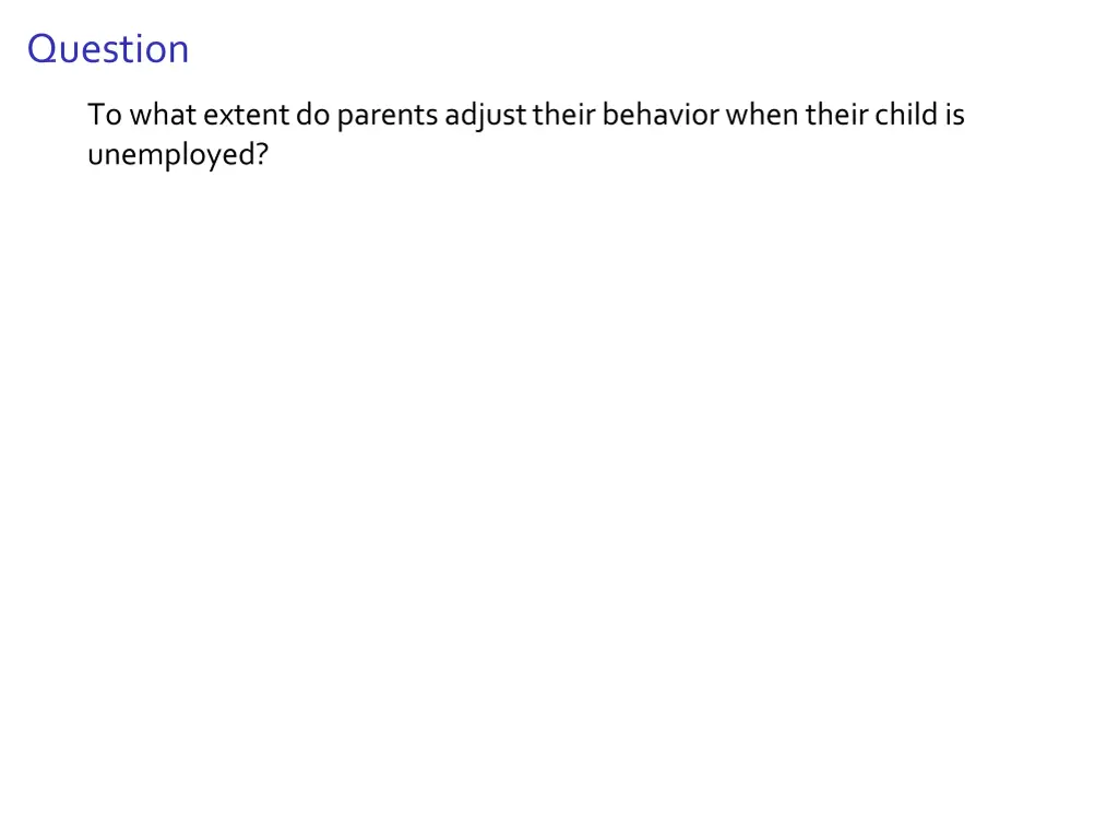 question