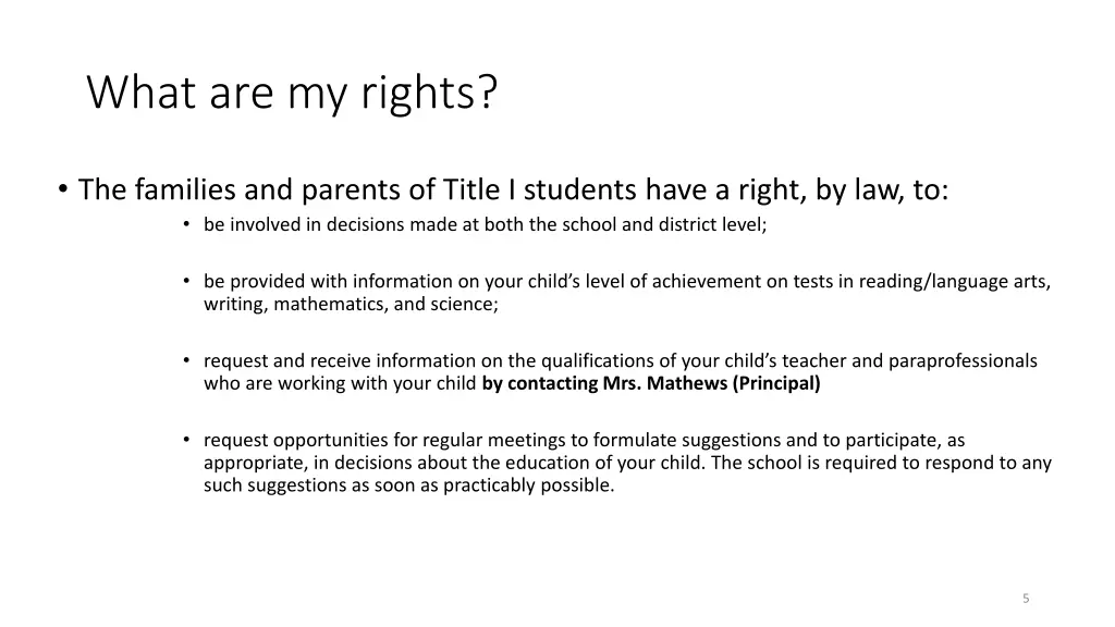 what are my rights