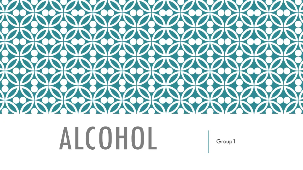 alcohol