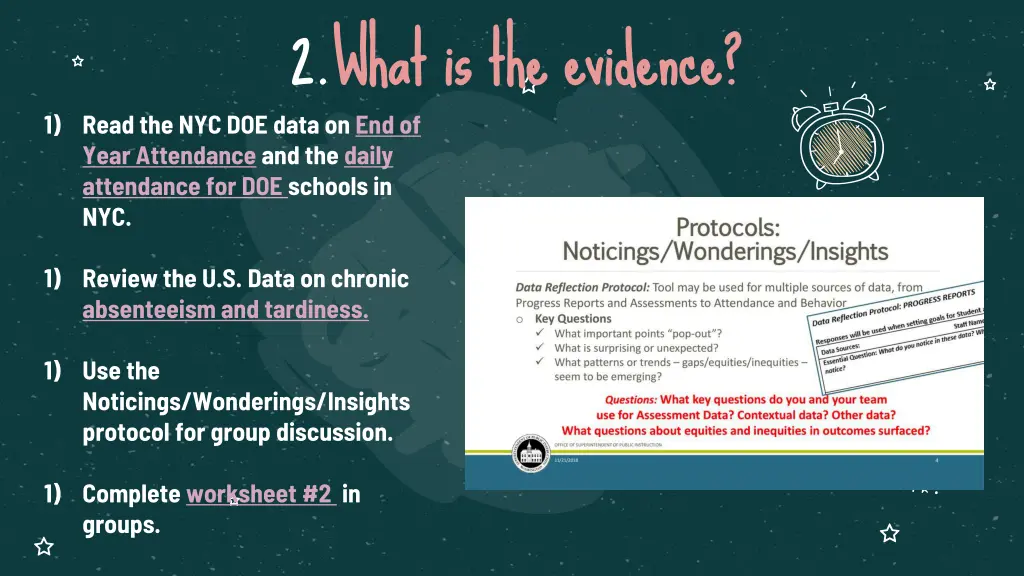 2 2 what is the evidence year attendance