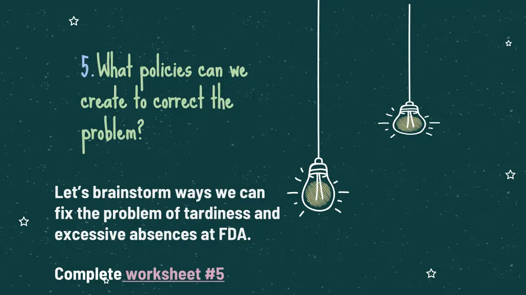5 5 what policies can we create to correct