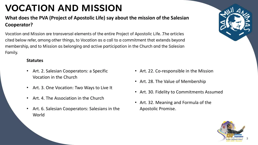 vocation and mission 1