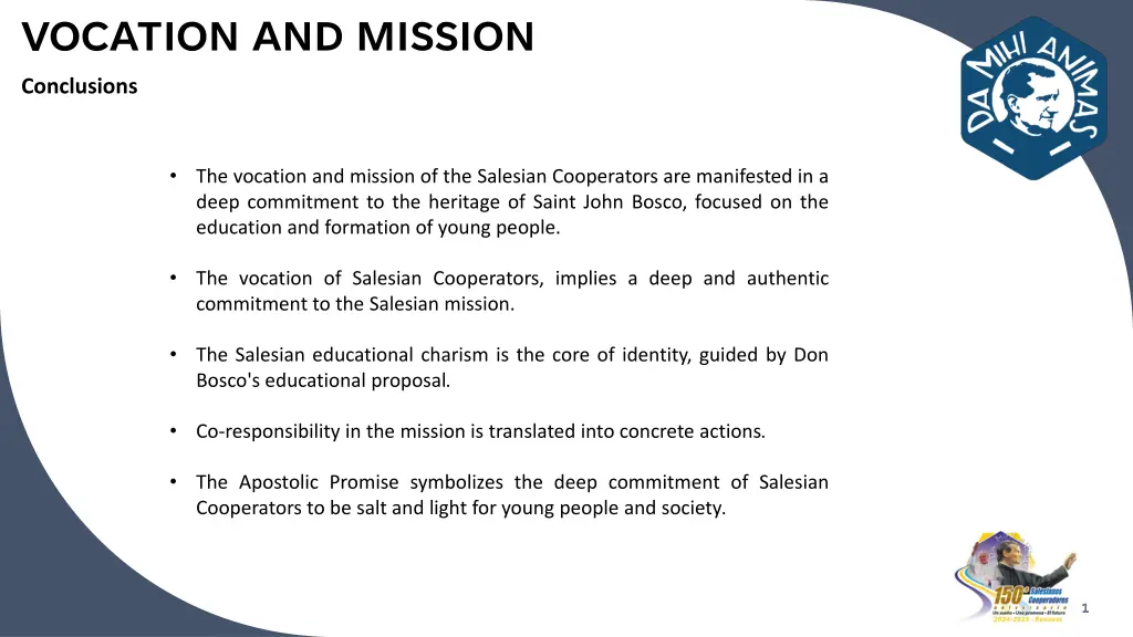 vocation and mission 8