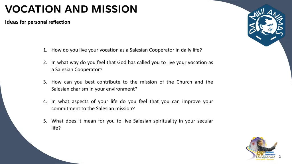 vocation and mission 9