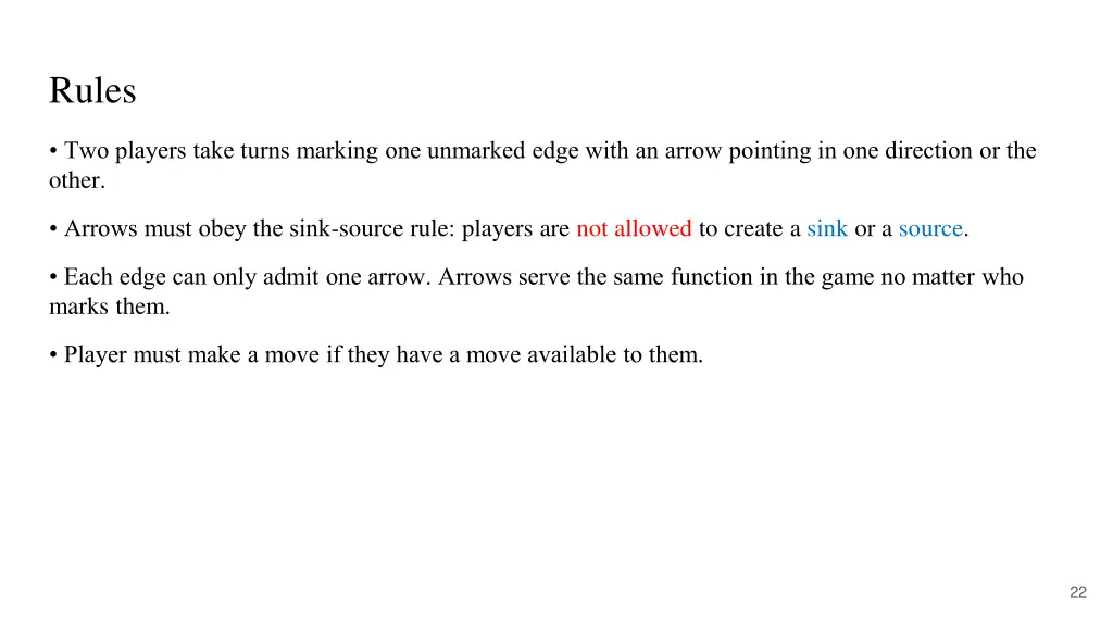 rules