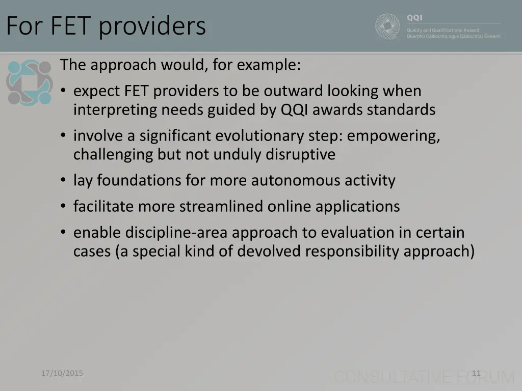 for fet providers
