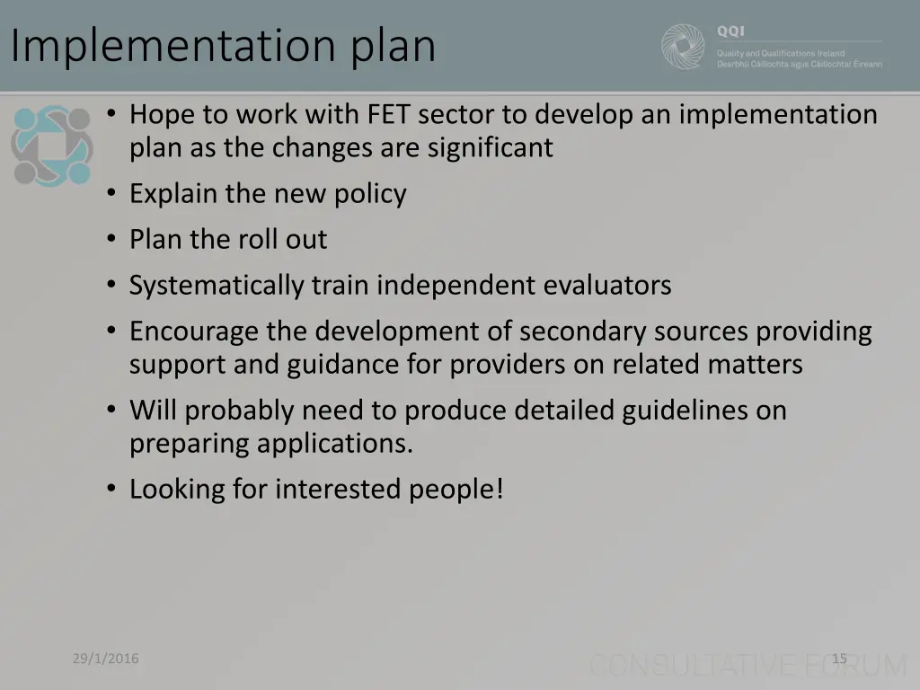 implementation plan