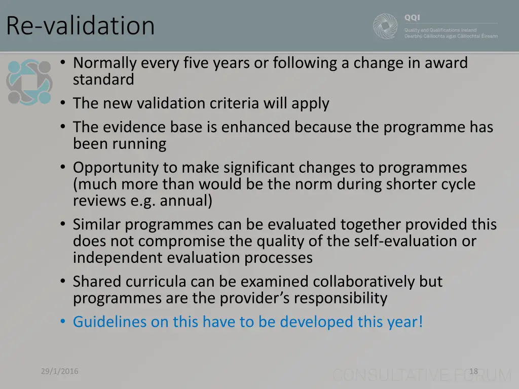 re validation