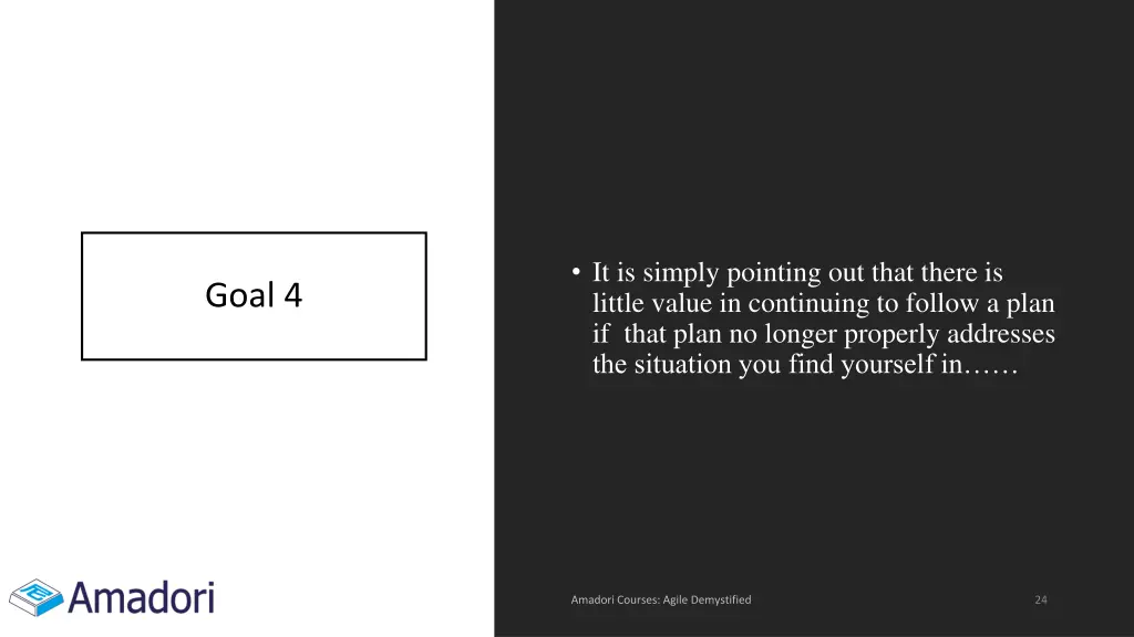 it is simply pointing out that there is little