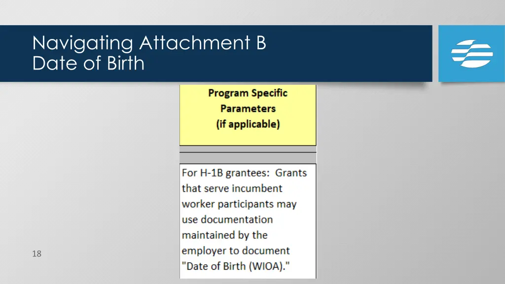 navigating attachment b date of birth 7