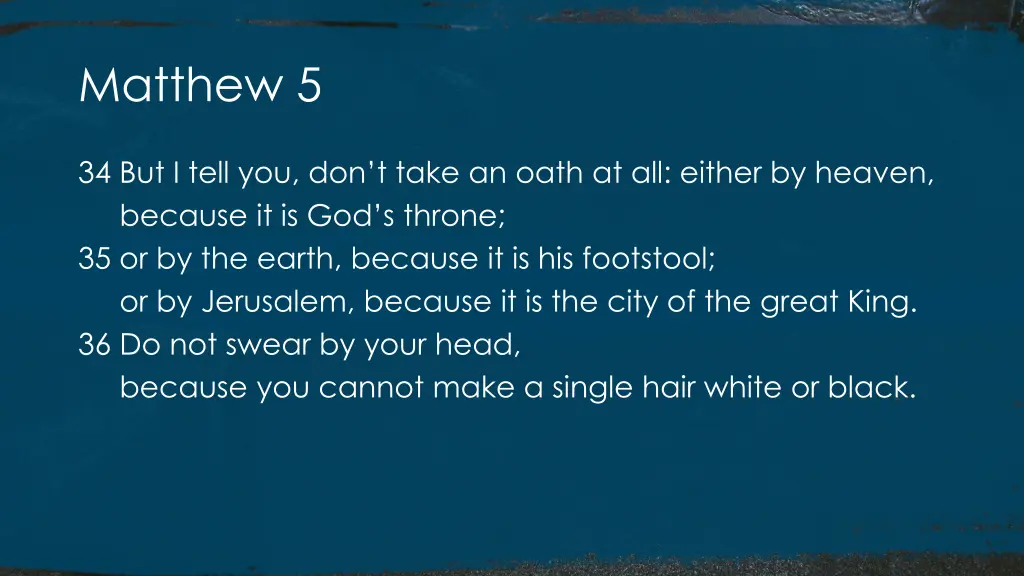 matthew 5 1