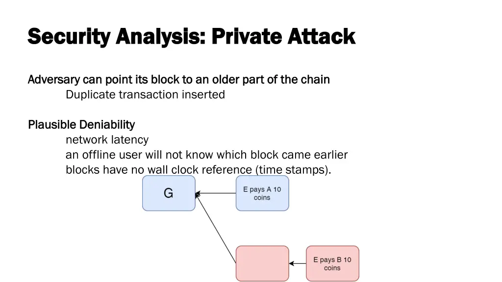 security analysis private attack security