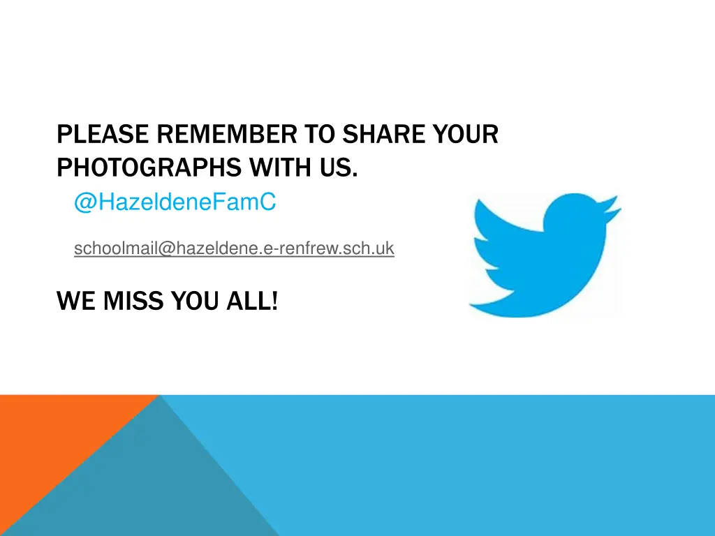 please remember to share your photographs with