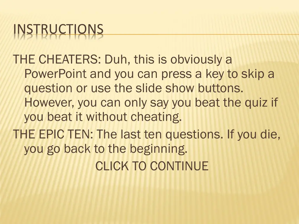 instructions 1