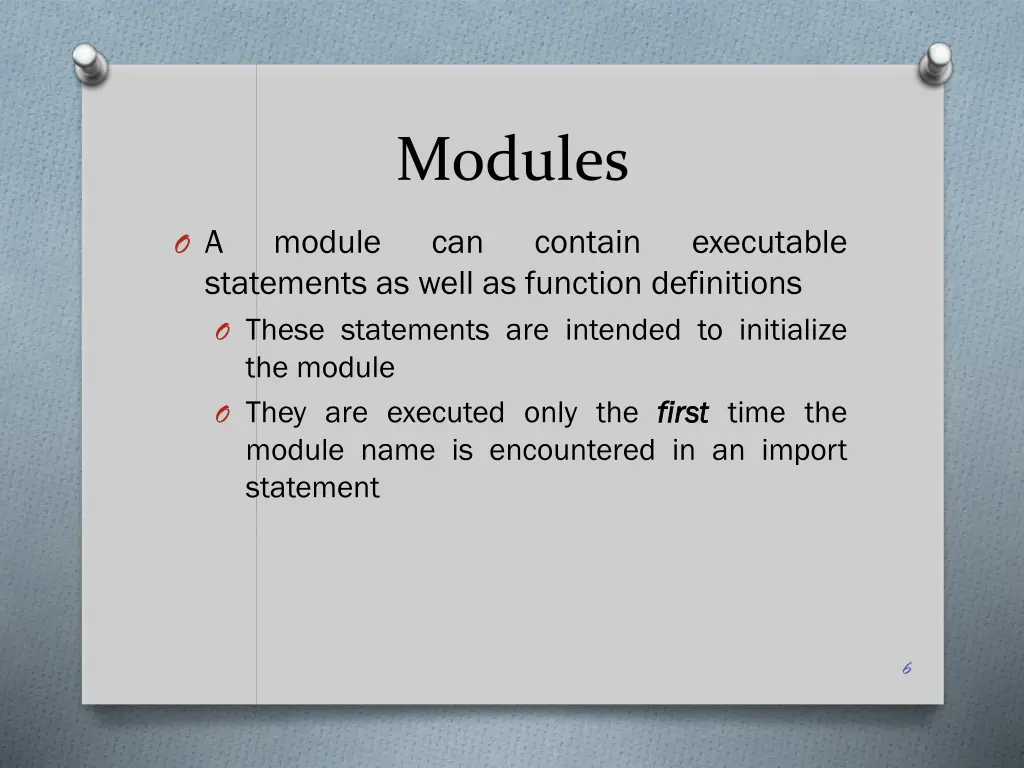 modules 3