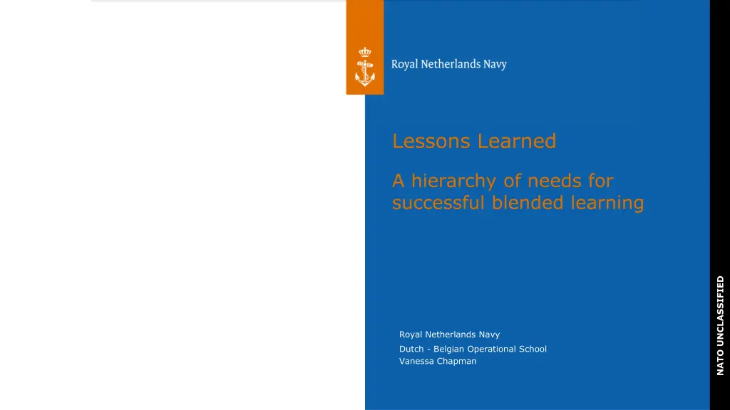 lessons learned