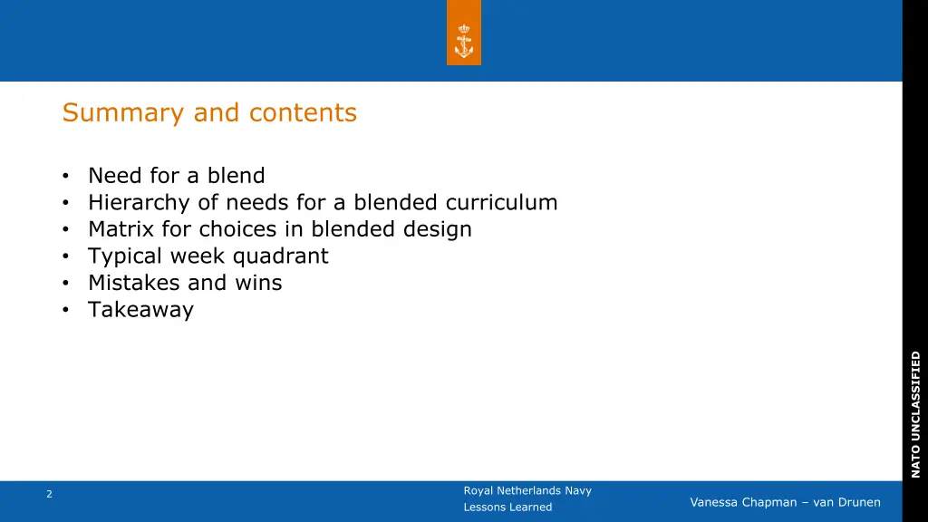 summary and contents