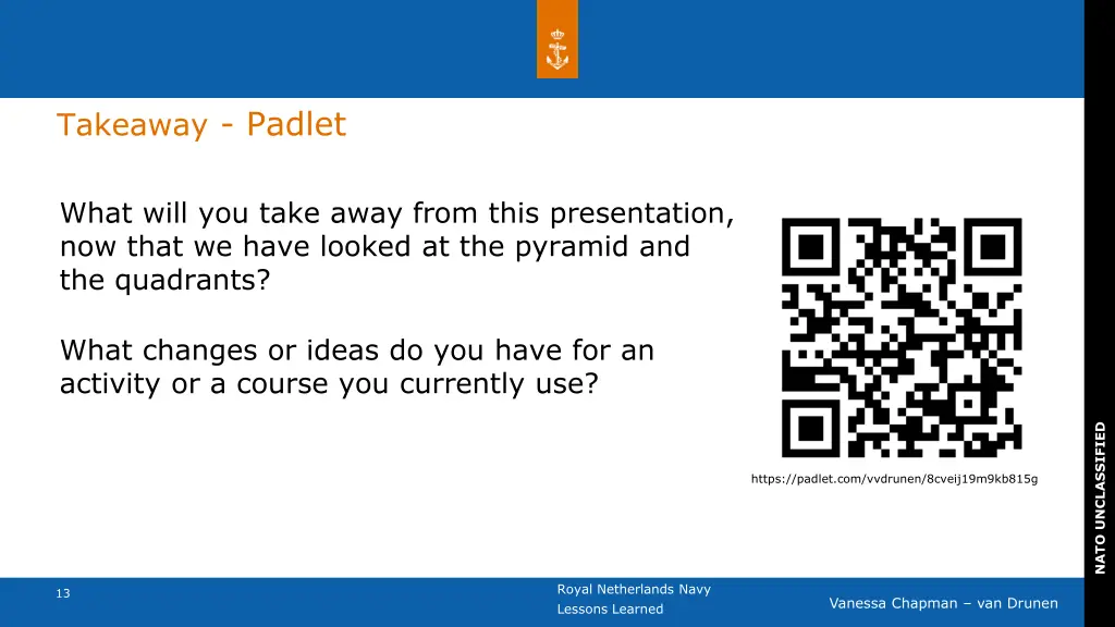 takeaway padlet