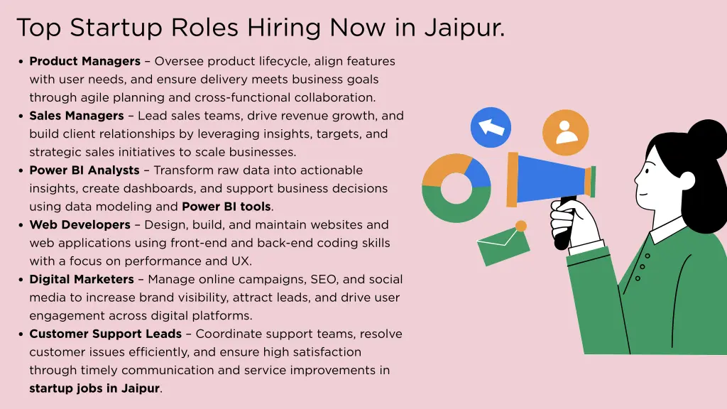 top startup roles hiring now in jaipur