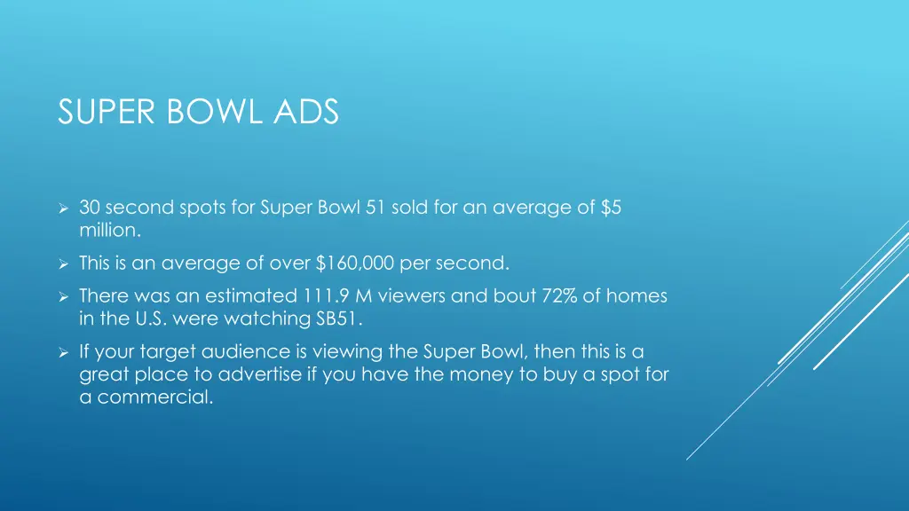 super bowl ads
