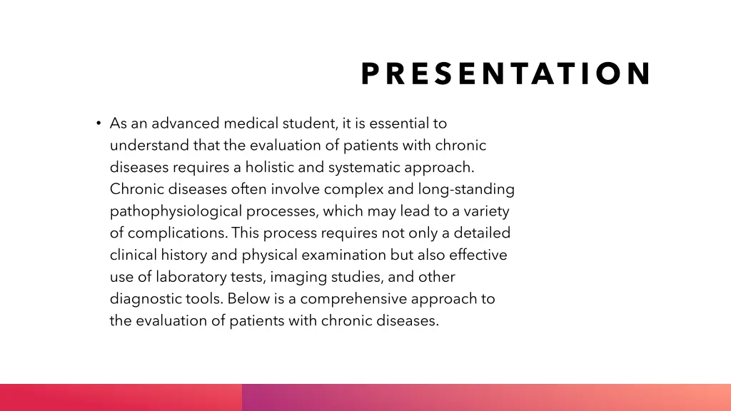 presentation