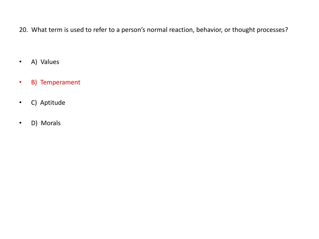 20 what term is used to refer to a person