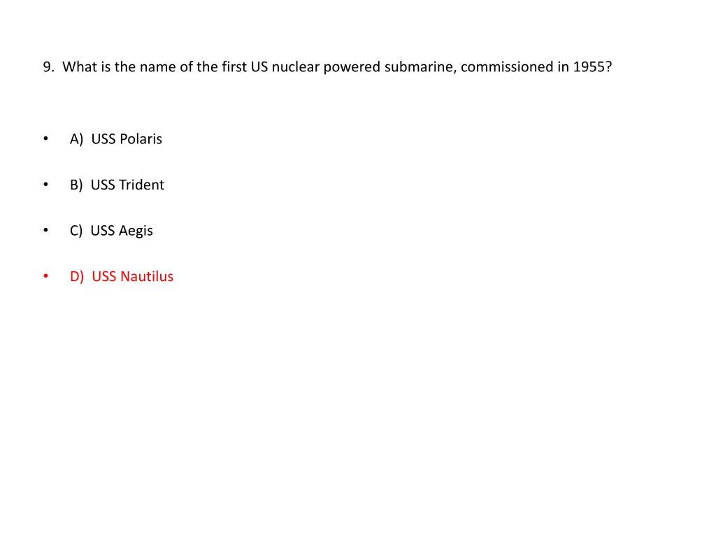 9 what is the name of the first us nuclear