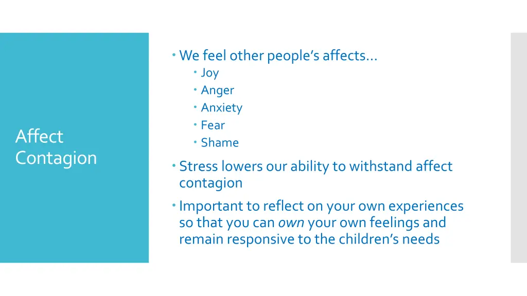 we feel other people s affects joy anger anxiety