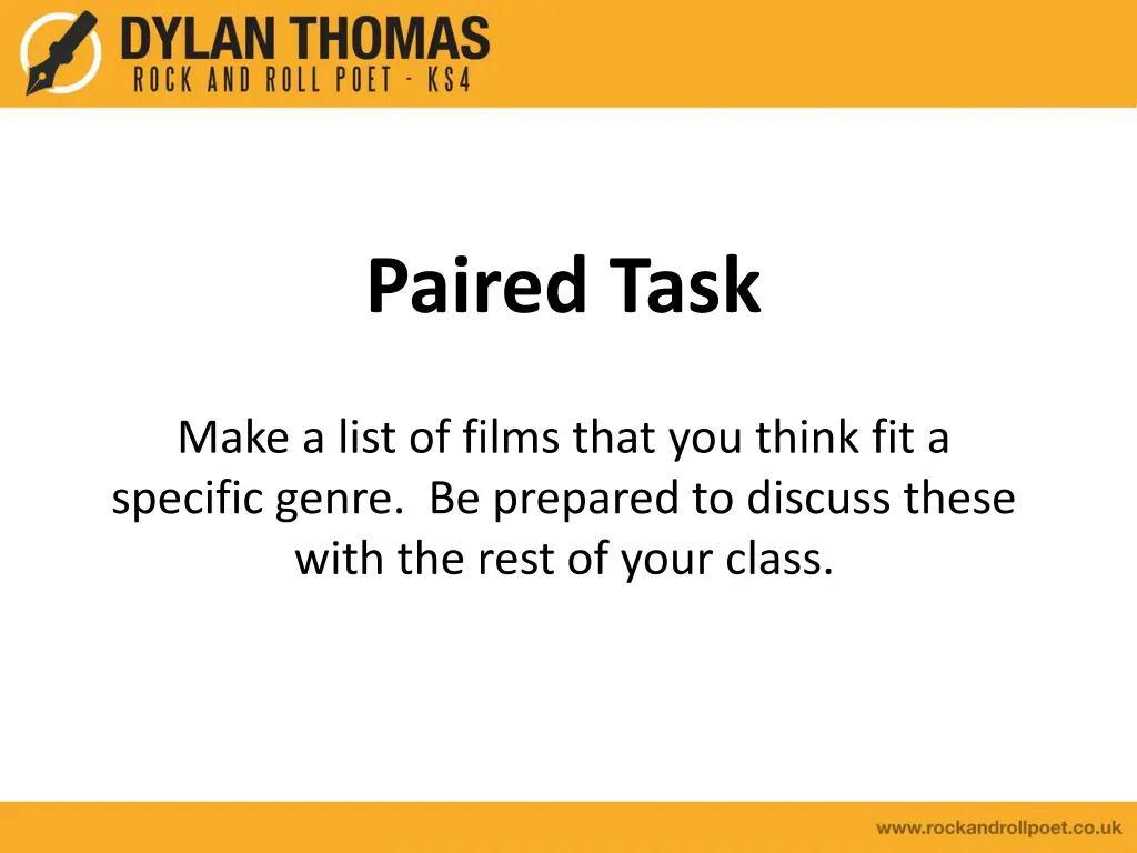 paired task