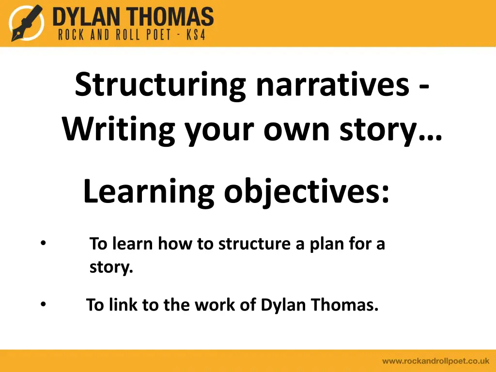 structuring narratives writing your own story 1