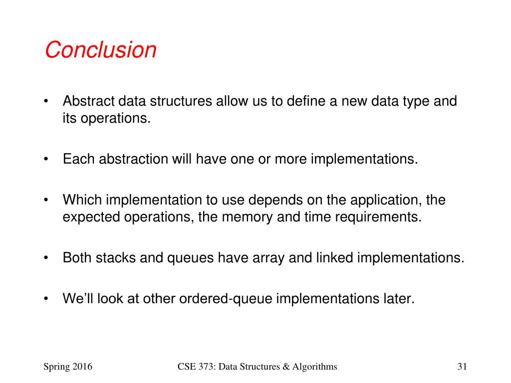 conclusion