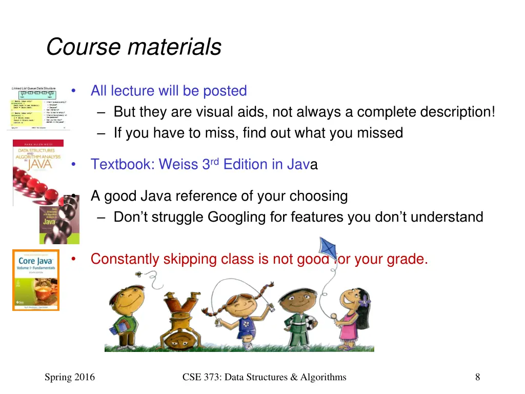 course materials
