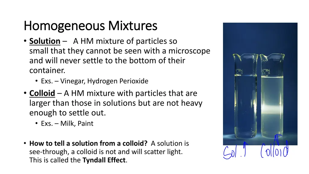 homogeneous mixtures homogeneous mixtures