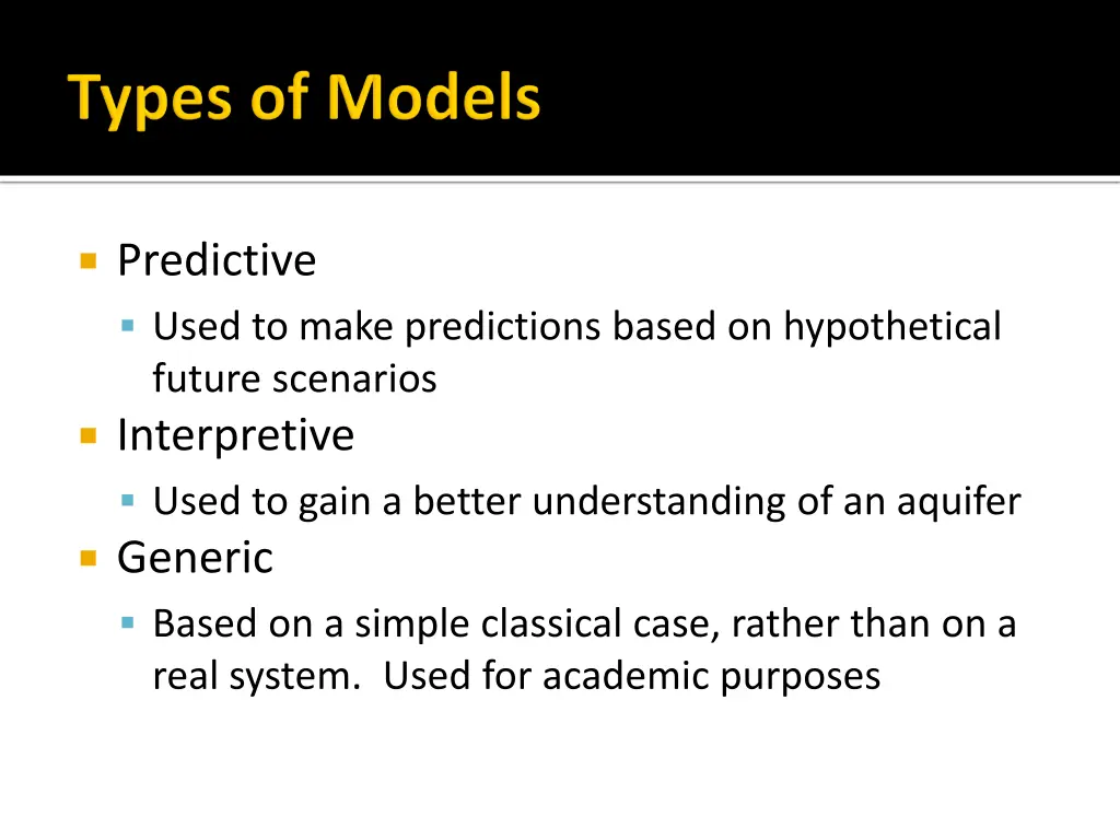 predictive used to make predictions based