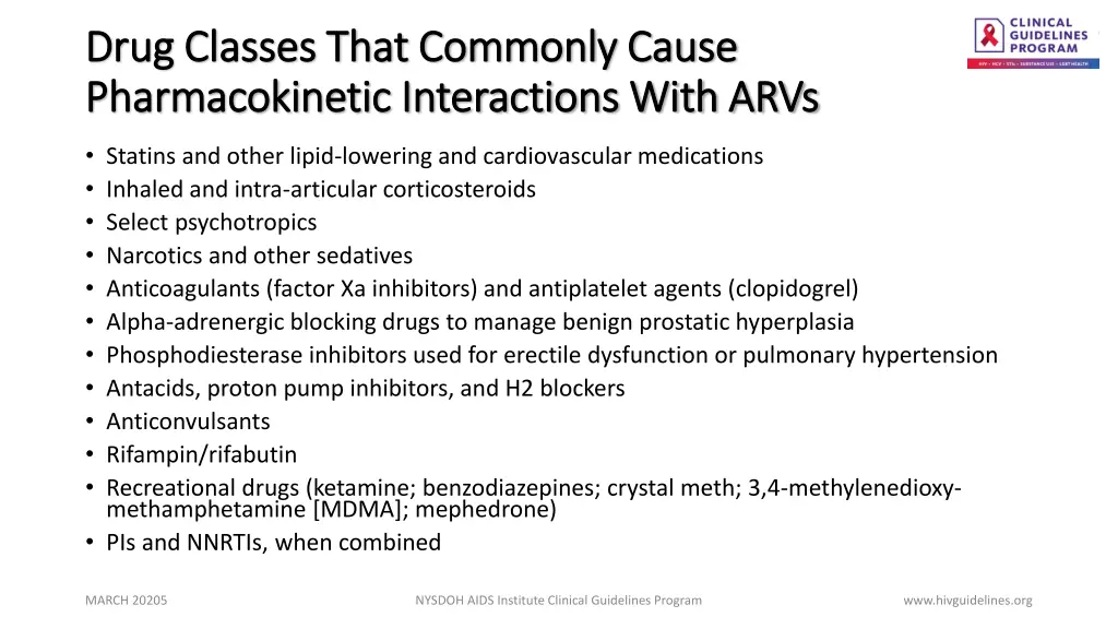 drug classes that commonly cause drug classes