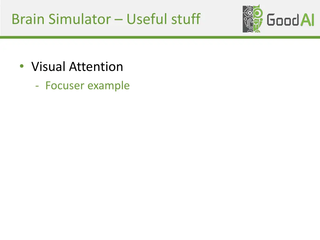 brain simulator useful stuff