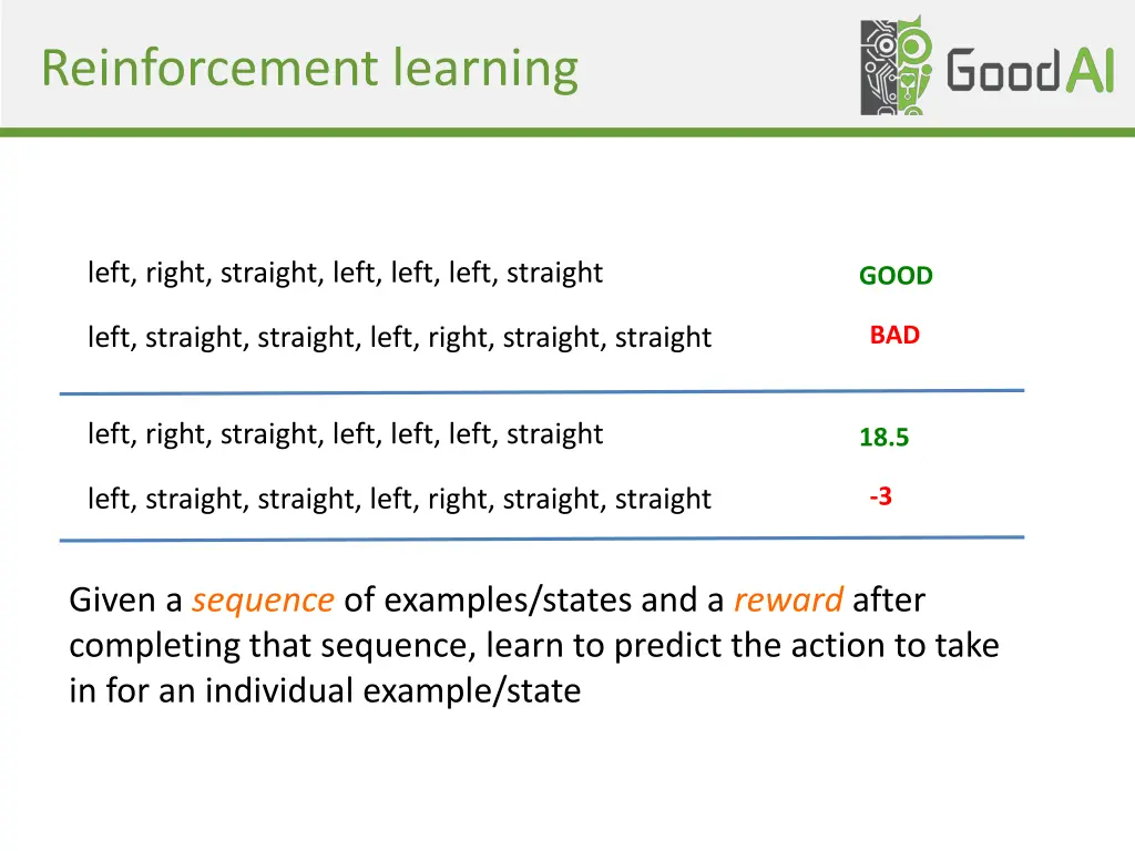 reinforcement learning